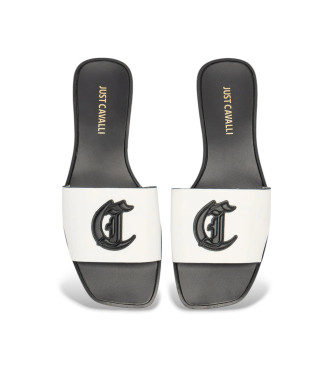 Just Cavalli Sandalias de piel Scarpa blanco