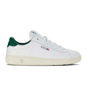 K-Swiss Sapatos de couro Slammklub CC branco, verde