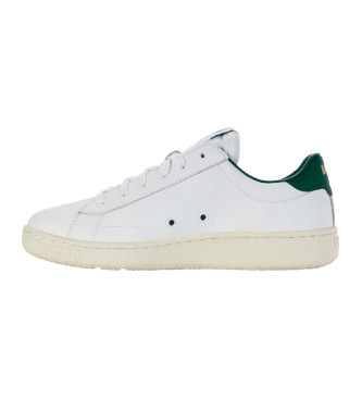 K-Swiss Zapatillas de piel Slammklub CC blanco, verde