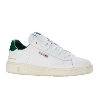 K-Swiss Sapatos de couro Slammklub CC branco, verde