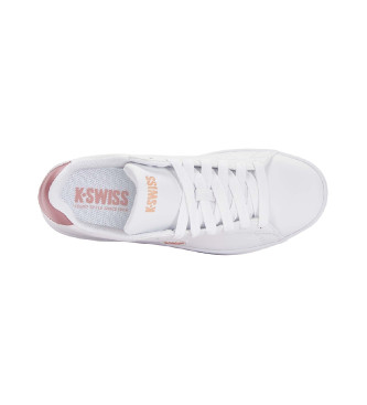 K-Swiss Sapatos Court Shield brancos