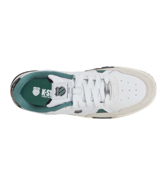 K-Swiss Match Pro leather shoes white