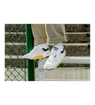 K-Swiss Si-18 Rival leather shoes white