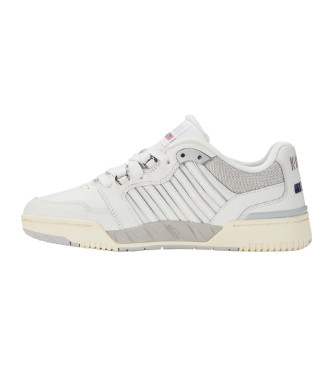 K-Swiss Si-18 Rival chaussures en cuir blanc