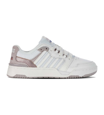 K-Swiss Si-18 Rival chaussures en cuir blanc