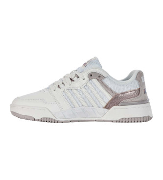 K-Swiss Si-18 Rival chaussures en cuir blanc