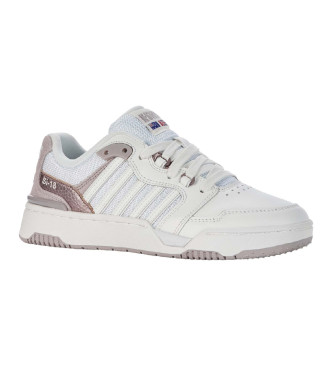 K-Swiss Si-18 Rival chaussures en cuir blanc