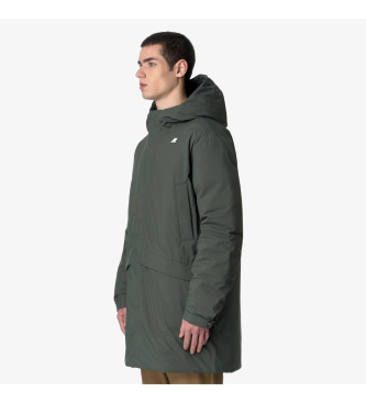 K-way Plašč Jarno Twill Marmotta green