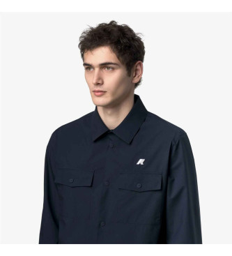 K-way Camisa Umbert Stretch 2Layers marino