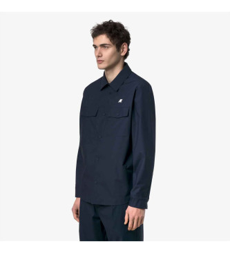 K-way Camisa Umbert Stretch 2Layers marino