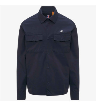 K-way Camisa Umbert Stretch 2Layers marino
