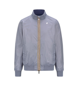 K-way Veste Arsene Plus 2 Rversible bleu