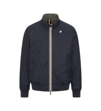 K-way Giacca reversibile Arsene Plus 2 blu navy