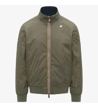 K-way Veste r�versible Arsene marine, verte