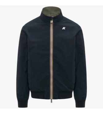 K-way Veste r�versible Arsene marine, verte