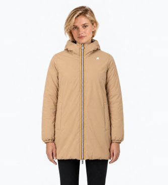 K-way Veste Double Thermique Sophie St beige