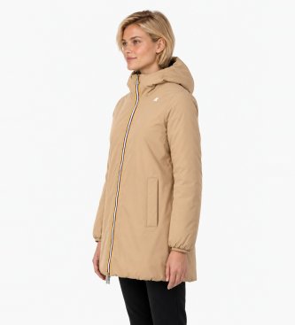 K-way Veste Double Thermique Sophie St beige