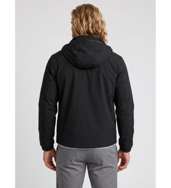 K-way Chaqueta Reversible Jack St Warm Double negro, verde
