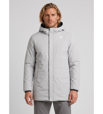 K-way Chaqueta Reversible Jacob St Warm Double verde, gris