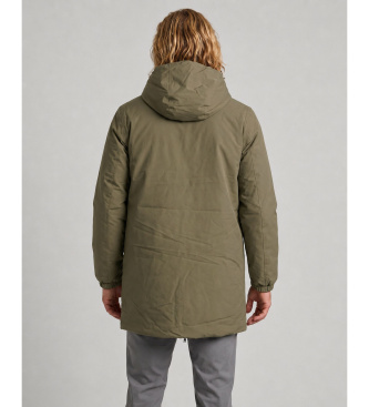 K-way Chaqueta Reversible Jacob St Warm Double verde militar, marino