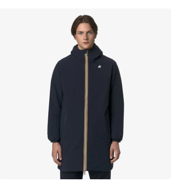 K-way Jas Jacob ST Warm omkeerbaar blauw, beige