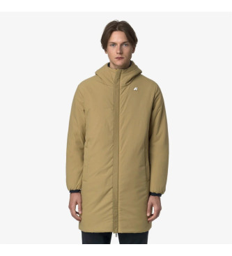 K-way Jas Jacob ST Warm omkeerbaar blauw, beige