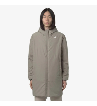 K-way Omkeerbaar Jacob ST Warm Jacket groen, grijs