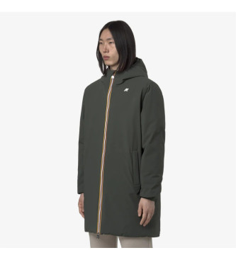 K-way Omkeerbaar Jacob ST Warm Jacket groen, grijs