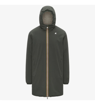 K-way Omkeerbaar Jacob ST Warm Jacket groen, grijs