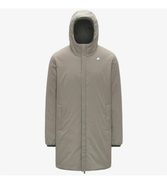 K-way Omkeerbaar Jacob ST Warm Jacket groen, grijs