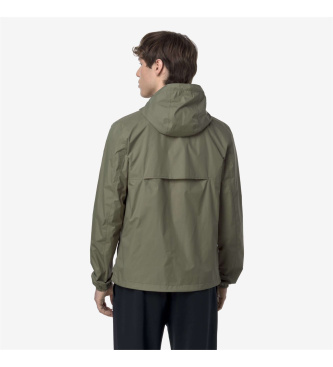 K-way Giacca reversibile Jake Plus 2 verde