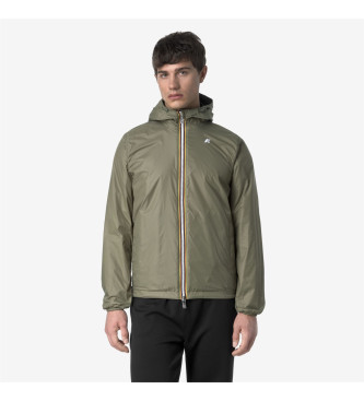 K-way Casaco Jake Plus.2 Duplo preto, verde