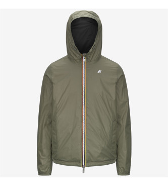 K-way Casaco Jake Plus.2 Duplo preto, verde