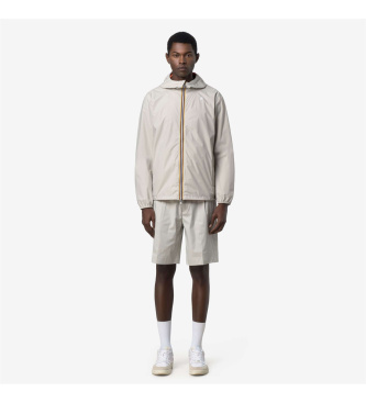 K-way Chaqueta Jake Plus.2 Reversible beige, naranja