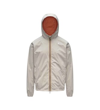 K-way Chaqueta Jake Plus.2 Reversible beige, naranja