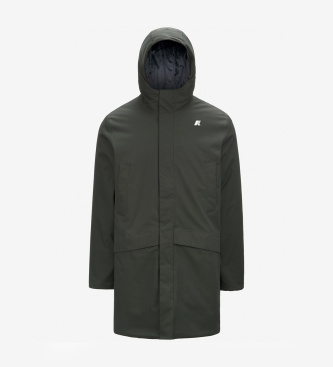 K-way Jacke Jarno Twill Marmotta grün
