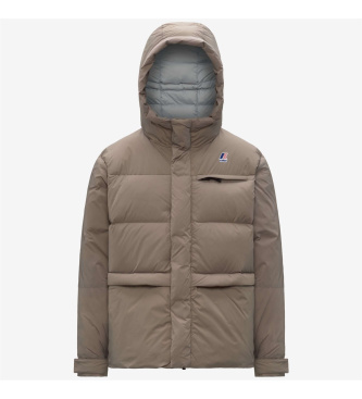 K-way Veste Le Vrai 4.0 Aurele Heavy Warm taupe