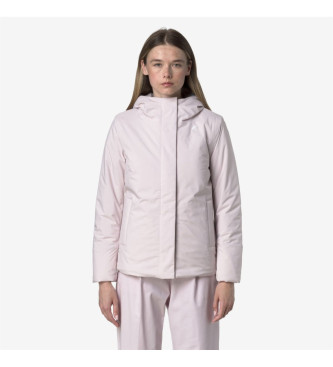 K-way Veste Lil Soft Touch Marmotta rose