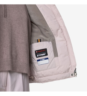 K-way Veste Lil Soft Touch Marmotta rose