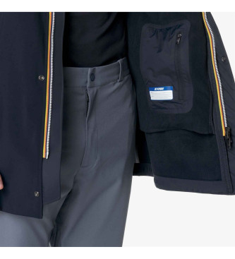K-way Giacca Marlyn Bonded blu navy