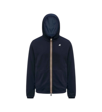 K-way V�ndbar interlockjacka marinbl�