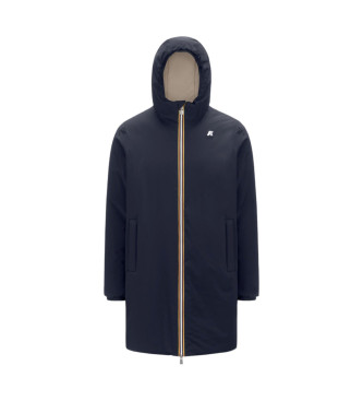 K-way Wendbare Jacke Jacob navy, beige