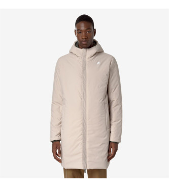 K-way Omkeerbaar jack Jacob groen, beige