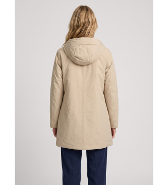 K-way Jaqueta Sophie Twill Soft Beaver bege