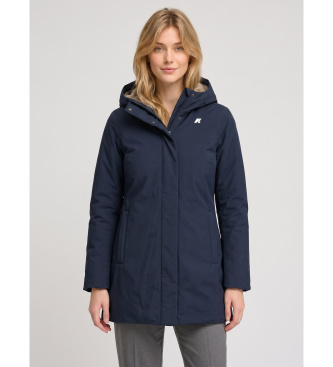 K-way Jaqueta Sophie Twill Soft Beaver marinho