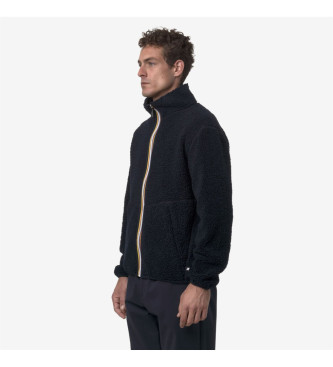 K-way Fleece Pascal Sherpa Reversible navy