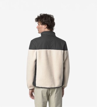 K-way Polar Sixte 4.0 Orsetto beige, gris