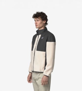 K-way Polar Sixte 4.0 Orsetto beige, gris
