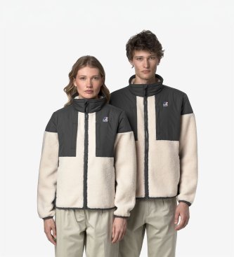 K-way Polar Sixte 4.0 Orsetto beige, gris