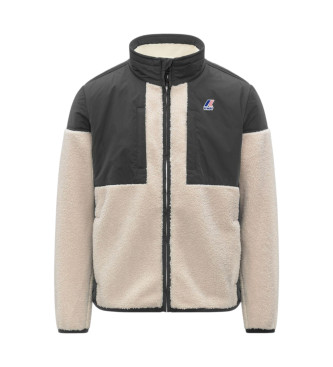 K-way Fleece Sixte 4.0 Orsetto bege, cinzento